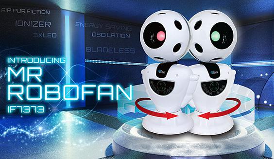 //NEW PRODUCT LAUNCH// Bladeless Mr RoboFan Launch price $168