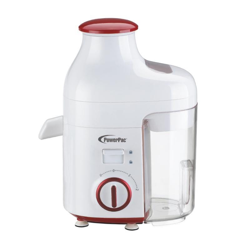 POWERPAC PP3403 JUICE EXTRACTOR W/LARGE CONTAINER 450W - PowerPac