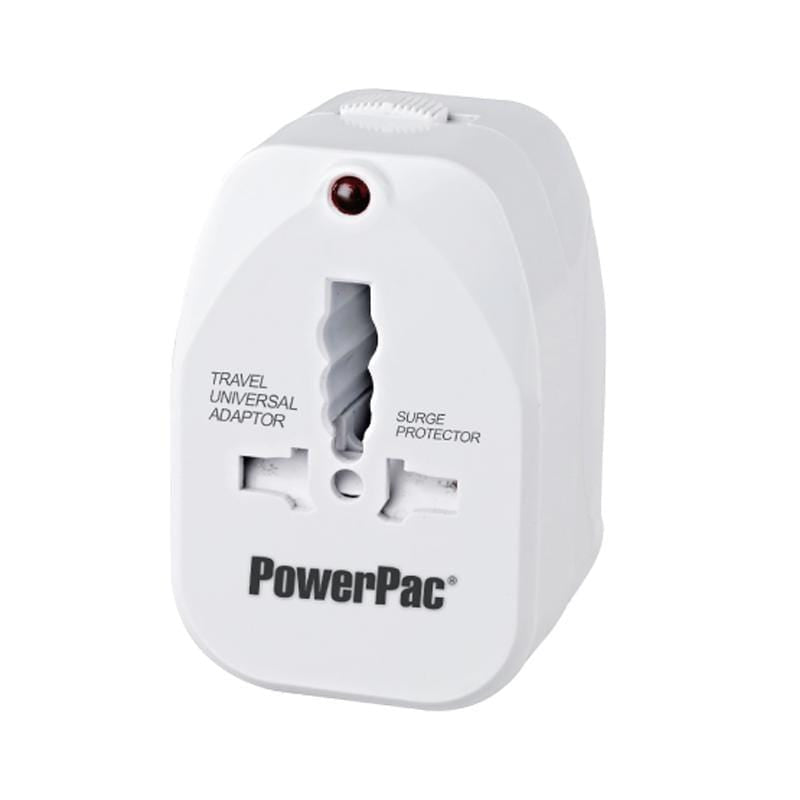 POWERPAC PP7974 TRAVEL UNIVERSAL ADAPTOR - PowerPac
