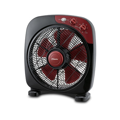 POWERPAC PPBF30 12 INCH BOX FAN W/TIMER (1240283) - PowerPac