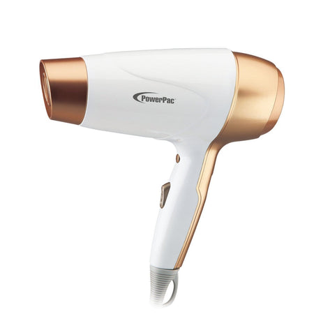POWERPAC PPH1700 HAIR DRYER WITH 3 SPEED, COOL AIR 1700W - PowerPac