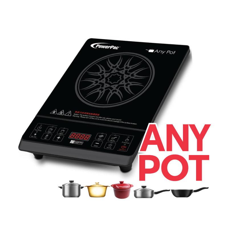POWERPAC PPIC832 INFRARED COOKER W/ANY POT 2000W