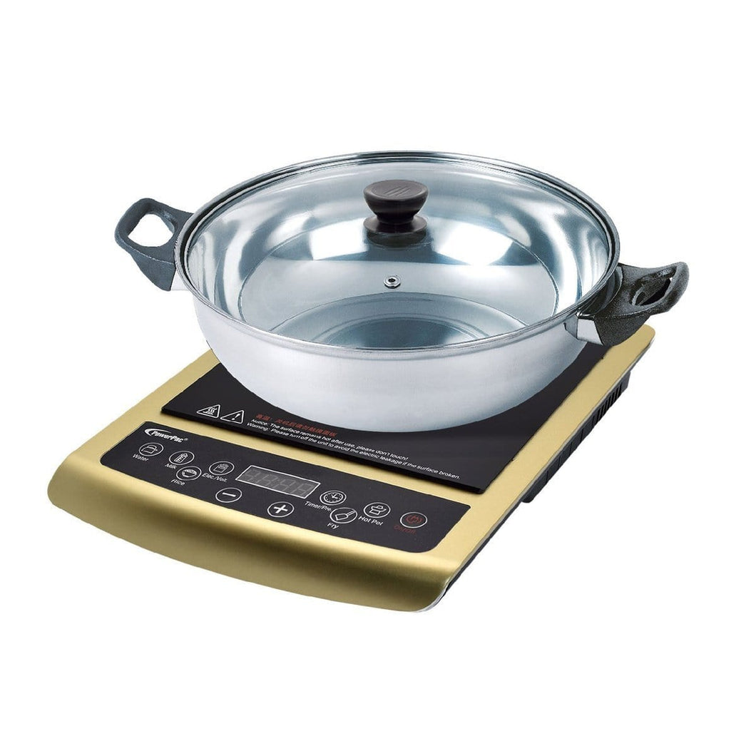 POWERPAC PPIC848 INDUCTION COOKER W/ SS POT - PowerPac