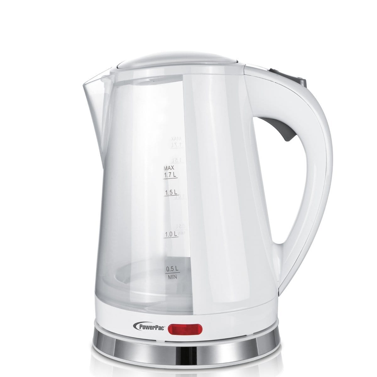 POWERPAC PPJ2002 PREMIUM CORDLESS JUG W/UK STRIX CONTROLLER 1.7L ...