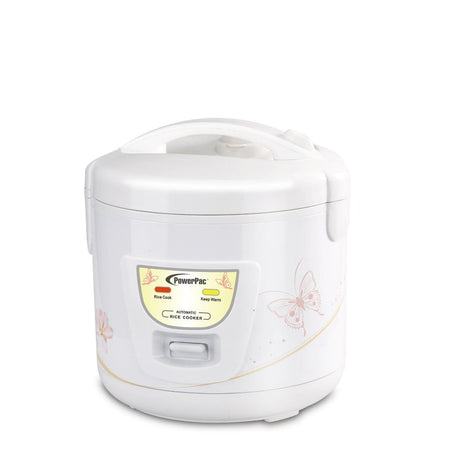 POWERPAC PPRC11 DELUX RICE COOKER W/STEAMER 1L - PowerPac