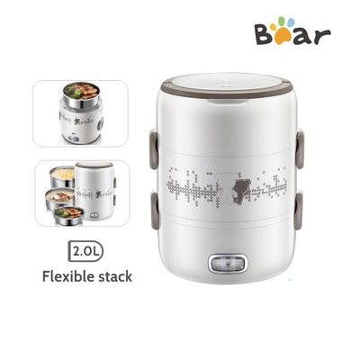4-IN-1 ELECTRIC PORTABLE HEATING LUNCH BOX 2.0L