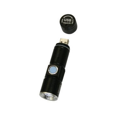 POWERPAC PP8028 USB LED TORCH (RECHARGEABLE)